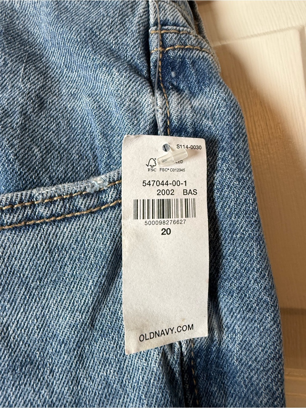 Old Navy Women’s High-Rise OG Straight Denim Jeans New With Tags Size 20 - Picture 3 of 10